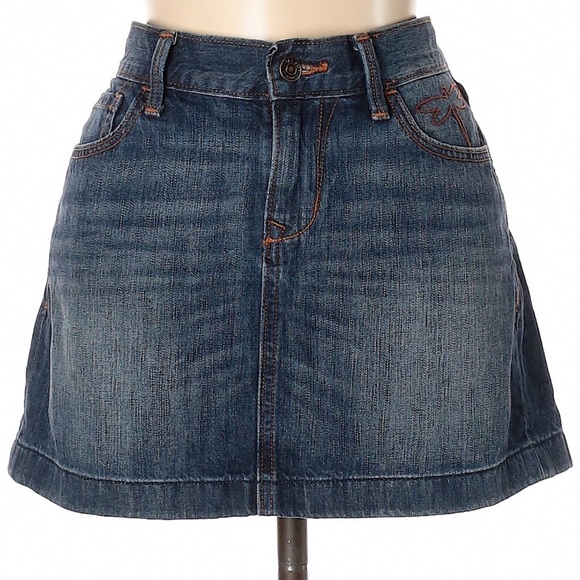 Old Navy Denim Mini Skirt - Picture 1 of 14
